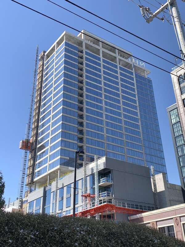 2012 West End Ave Tower taken from west end