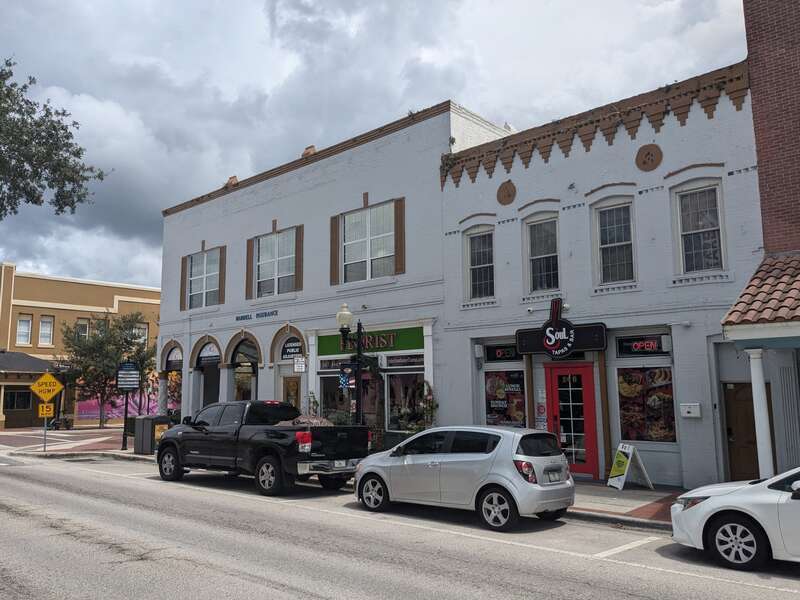 pair of commercial 2-story buildings in Downtown Kissimmee