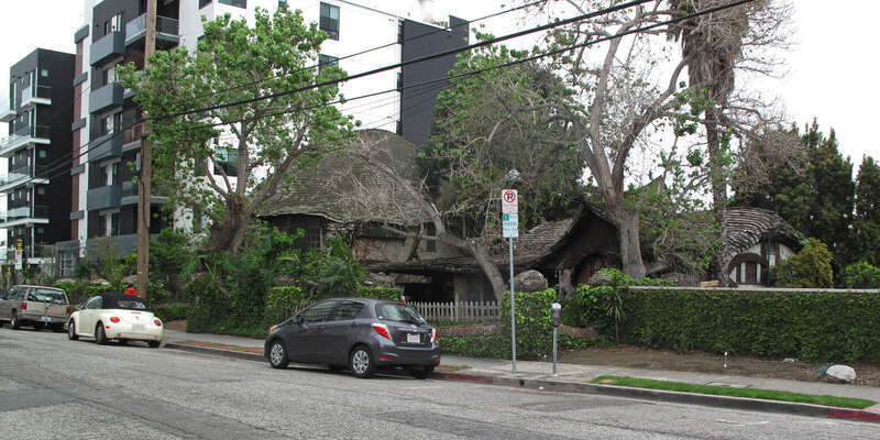 Lawrence and Martha Joseph Residence and Apartments. 3819-3827 Dunn Dr., in the Palms neighborhood of Los Angeles, CA. LAHCM #624