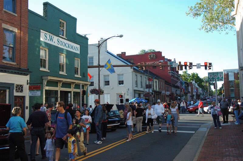 Leesburg Historic District, Area of the original town centered at the junction of U.S. 15 and VA 7• Boundary increase (listed 22 May 2001, refnum 02000531): Roughly bounded by North, Union Sts., Morven Park Rd., and Harrison St.
