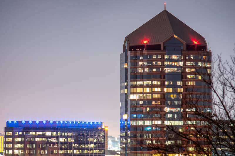 The 8500 Tower in Bloomington, MN is the cities tallest building. Located at 8500 Normandale Lake.