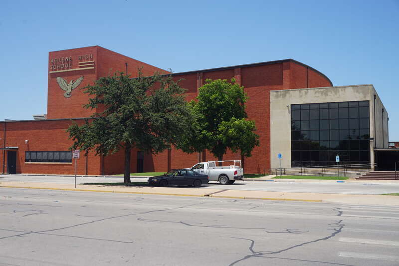 Abilene High School in Abilene, Texas (United States).