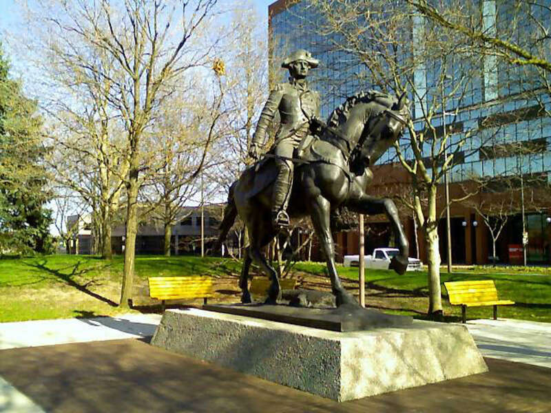 General "Mad" Anthony Wayne, Fort Wayne's namesake.