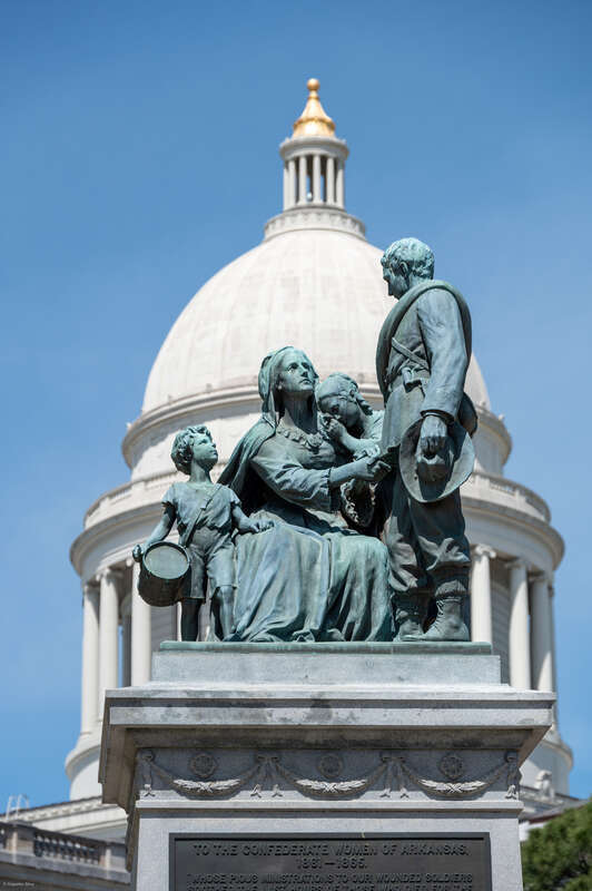 The Arkansas State Capitol is a significant landmark located in Little Rock, Arkansas, USA. This stately building, designed in the Neo-classical style, serves as the home of the Arkansas General Assembly and the seat of the state government.