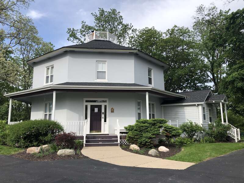 The Bailey House, built in 1855 by Sluman Bailey in what is now Kentwood, Michigan.