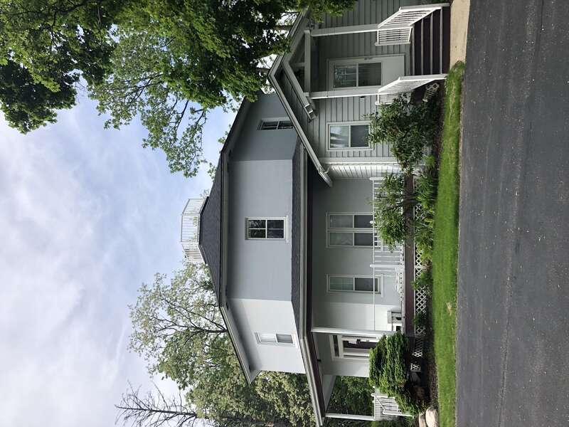 The Bailey House viewed from the south.