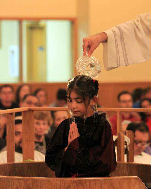 Go, therefore, and make disciples of all nations, baptizing them in the name of the Father, and of the Son, and of the holy Spirit

Matthew 28:19