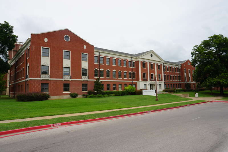 Kokernot Residence Hall on the campus of Baylor University in Waco, Texas (United States).