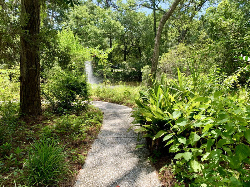 The Xeriscape Garden, located at the Town of Hilton Head Island Government Offices off Wexford Drive, provides a unique open space for residents and visitors. It is a great demonstration of gardening with little supplemental watering.
