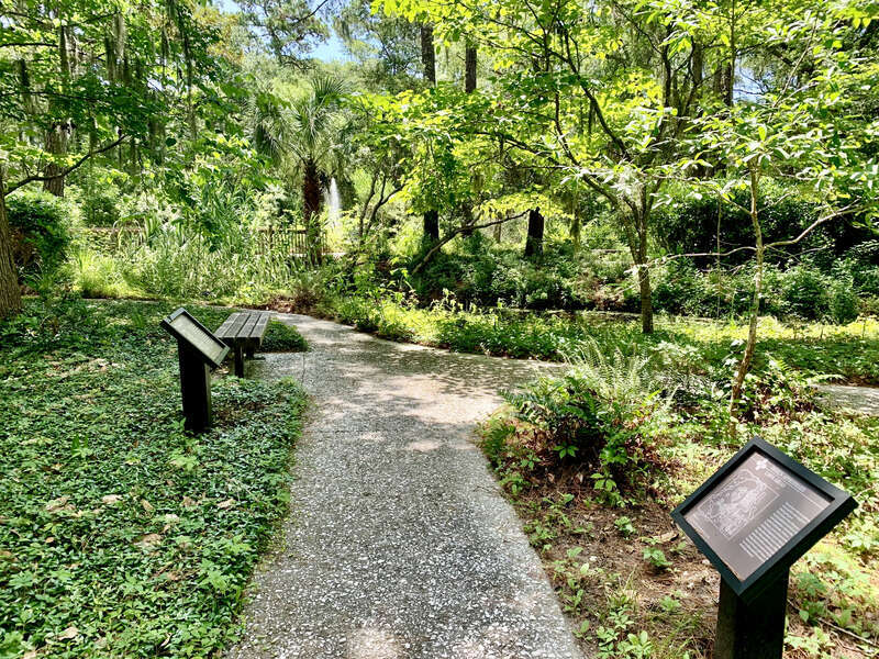 The Xeriscape Garden, located at the Town of Hilton Head Island Government Offices off Wexford Drive, provides a unique open space for residents and visitors. It is a great demonstration of gardening with little supplemental watering.