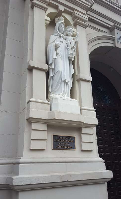 Blessed Sacrament Cathedral Statue