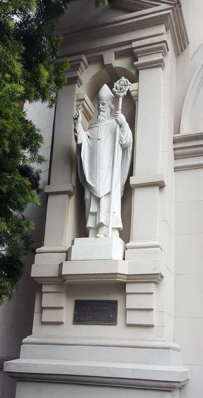 Blessed Sacrament Cathedral Statue