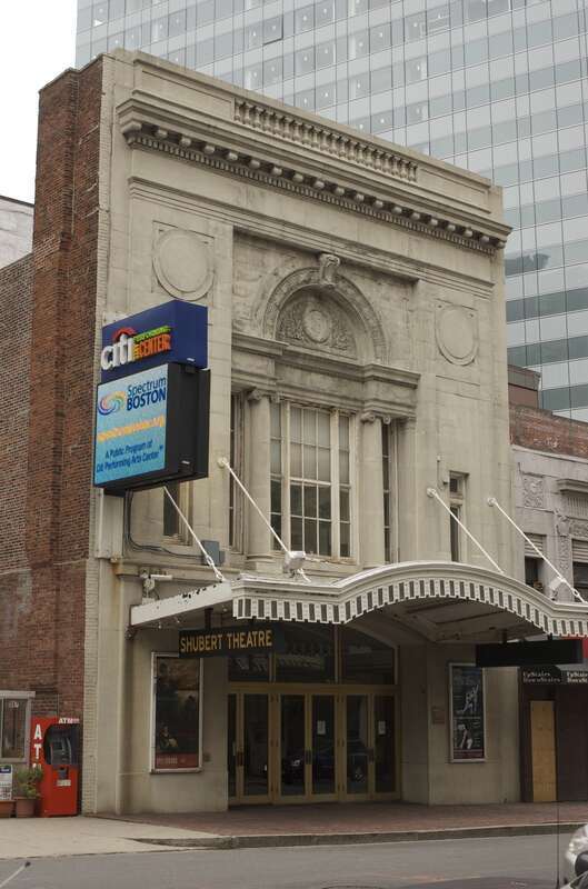The Shubert Theatre on Tremont Street in Boston.