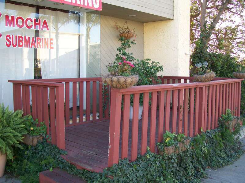 Breakfast paradise patio
