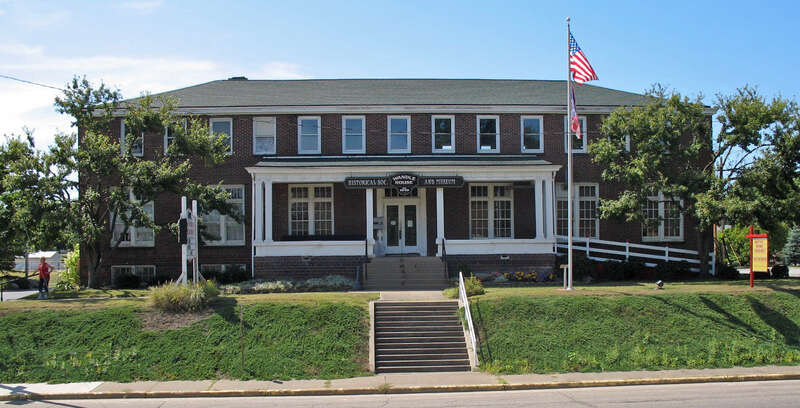 Registered Historic Places in Stark County, Ohio. 

Brewster Railroad YMCA/Wandle House, 45 S. Wabash Ave., Brewster, Ohio, USA. Railroad dormitory constructed in 1916 by the Wheeling and Lake Erie (WANDLE) Railway. The building now houses the