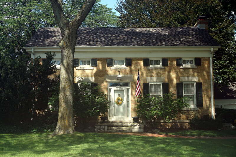 The Gredler-Gramins House in Brookfield, Wisconsin (United States).
