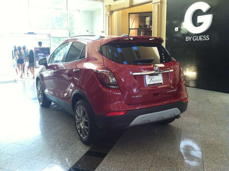 Buick Encore 2017 CUV Side Back.