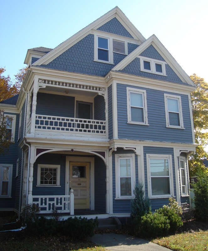 C. F. Pettengill House in Quincy, Massachusetts, built in 1890 and added to the National Register of Historic Places in 1989. External link: http://thomascranelibrary.org/htm/239.htm