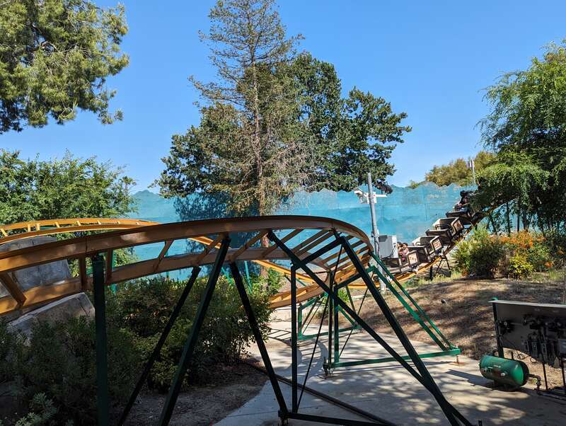 Canyon Blaster's on ride camera.