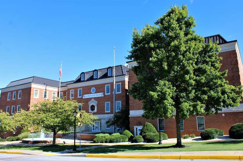 Carroll County Administration Building in Westminster, Maryland.