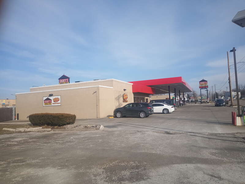 A Casey's General Store location in Springfield Illinois.