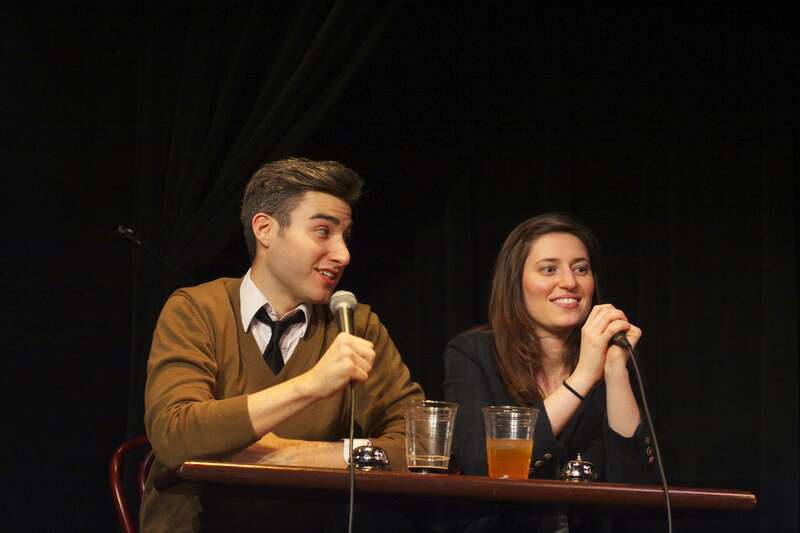 From "The Fascinator", a panel quiz show at the new UCB East Theatre, featuring interesting and tricky facts to puzzle a new panel of hilarious and charming guests every show!