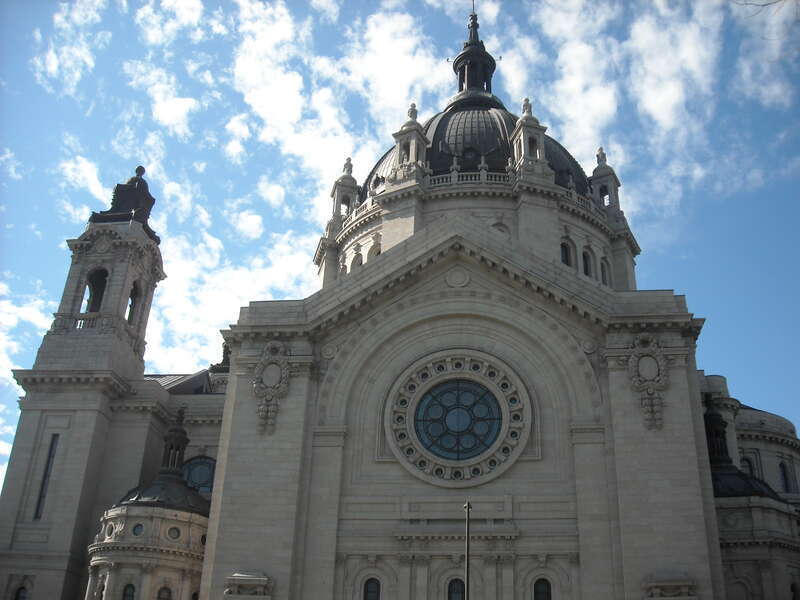 The Cathedral of Saint Paul, as viewed from Dayton Avenue.