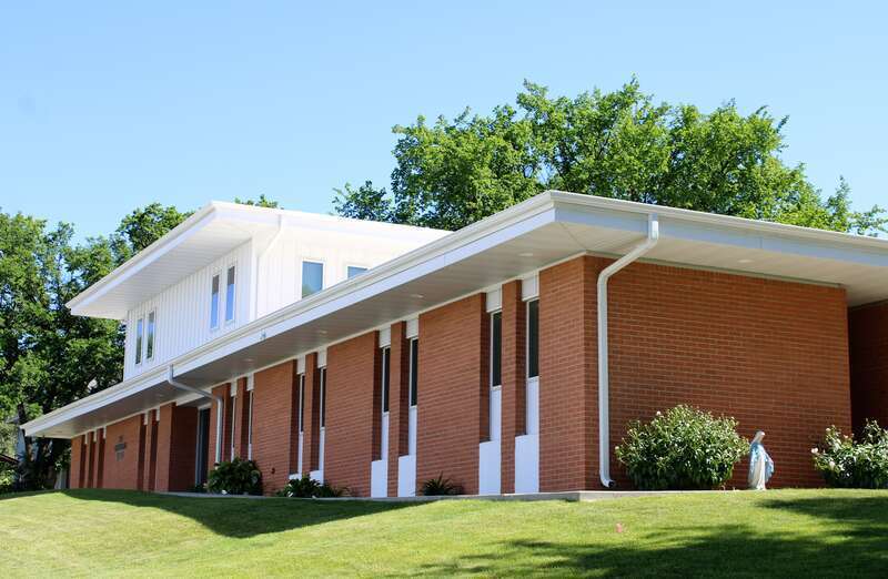 The rectory at the Cathedral of the Holy Spirit in Bismarck, North Dakota.