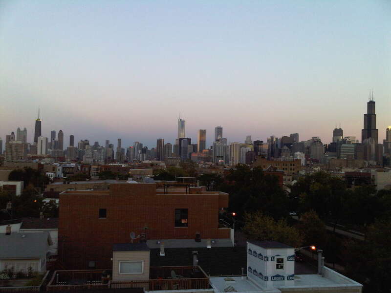 Chicago skyline in 2010
