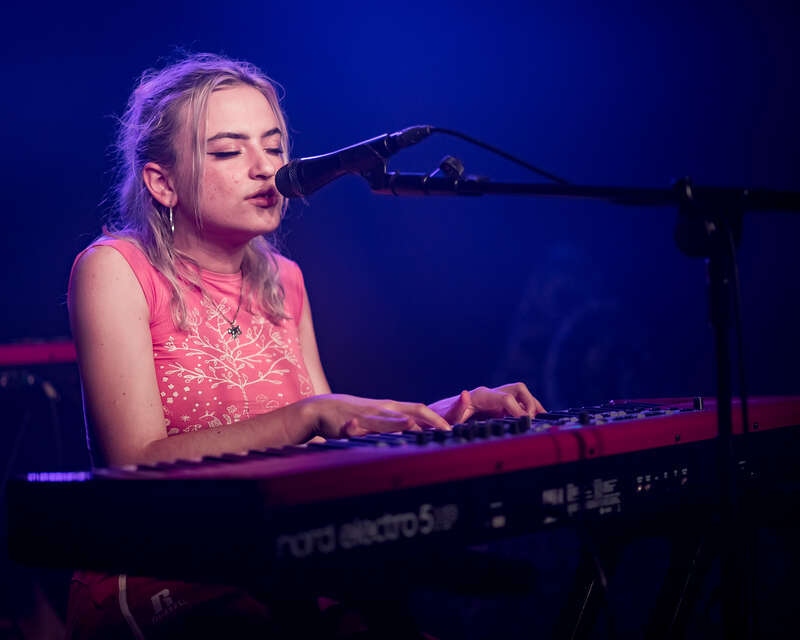 Chloe Lilac performing live at the Moroccan Lounge in Los Angeles, California, on Wednesday, December 5, 2018. Shot for Ones To Watch and Pass The Aux.