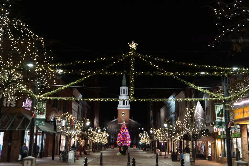 Church Street, Burlington, Vermont United States