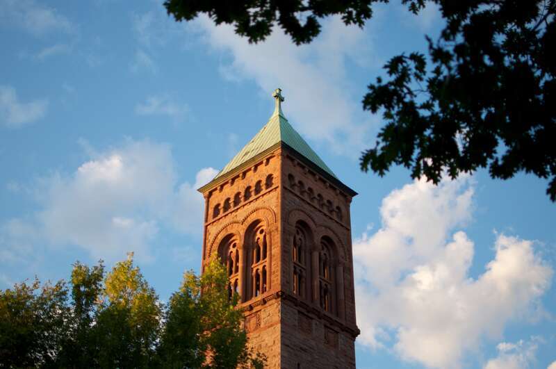 Church on S Franklin and E. Northampton Streets