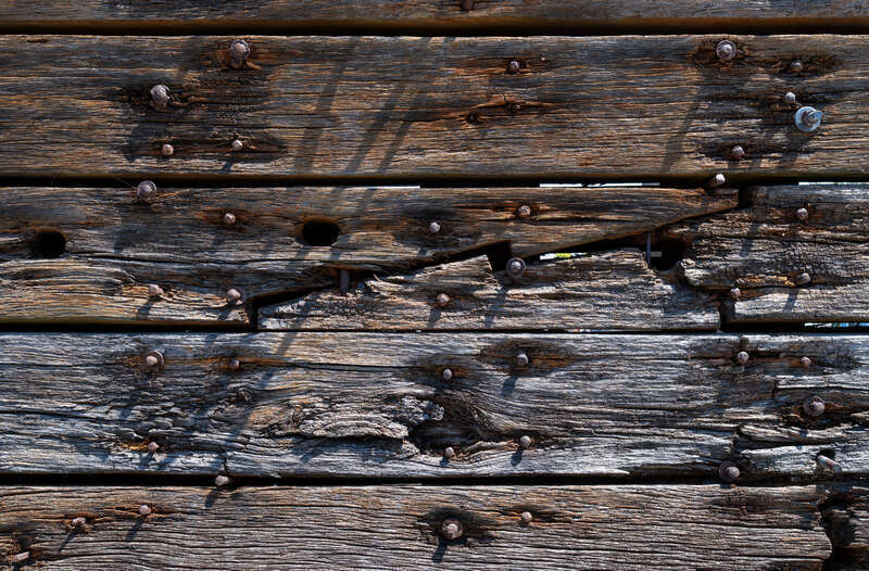 Close-up of Lottie Cooper wreck, Sheboygan, Wisconsin, US