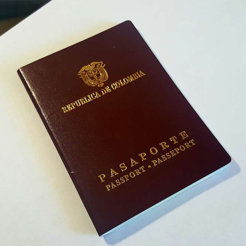 Colombian passport