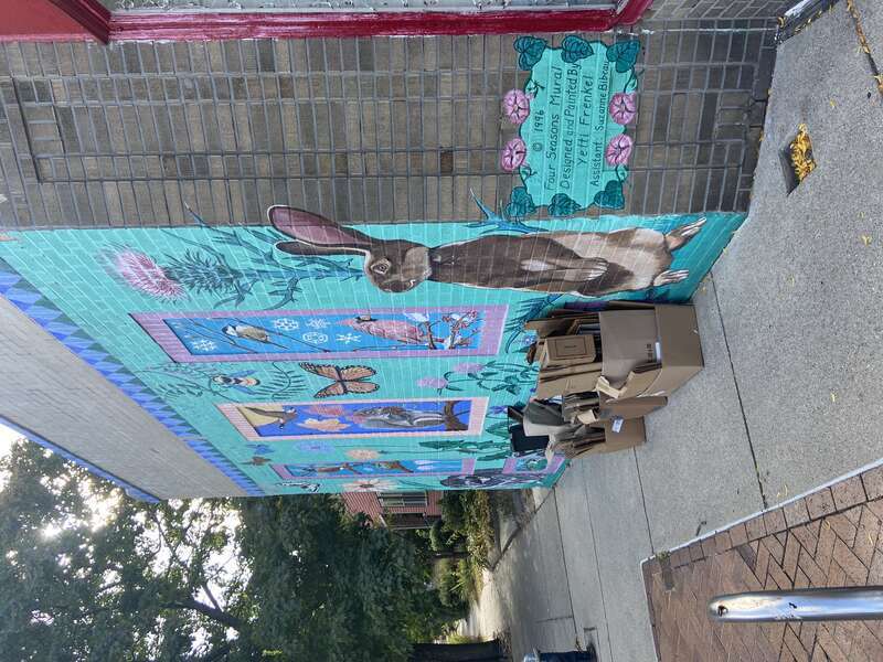 Coolidge st mural