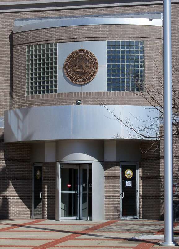 Courthouse door
