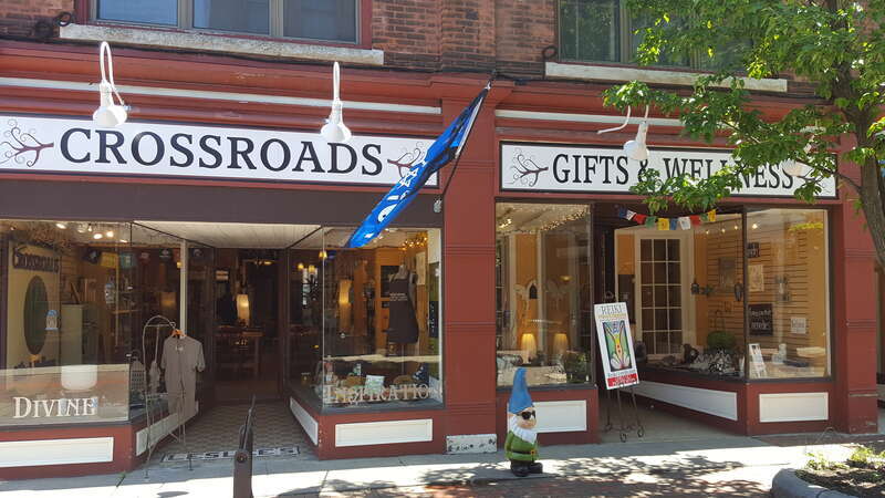 The Tourism Gnome for Schenectady, New York visits Crossroads Gifts &amp; Wellness in the Jay Street Marketplace. Very spiritual and more!