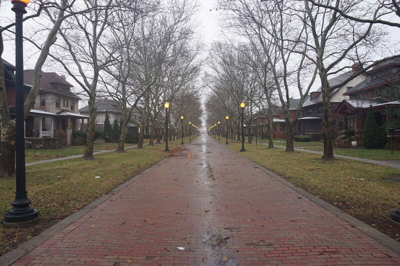 Pallister Street in Detroit, Michigan (United States).