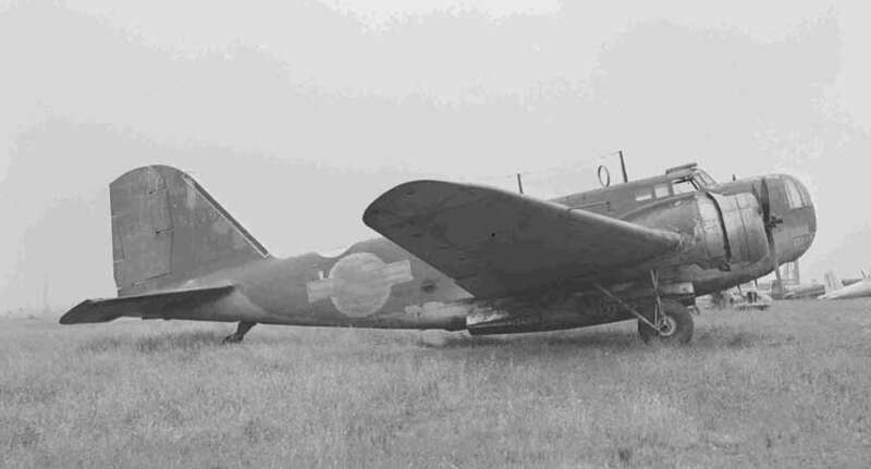 Surplus with no N Number. At Vail Field, Montebello, California in May 1946.