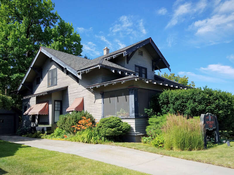 The E. F. Hunt House (1913) in Meridian, Idaho, is a bungalow designed by Tourtellotte and Hummel and is listed on the National Register of Historic Places.