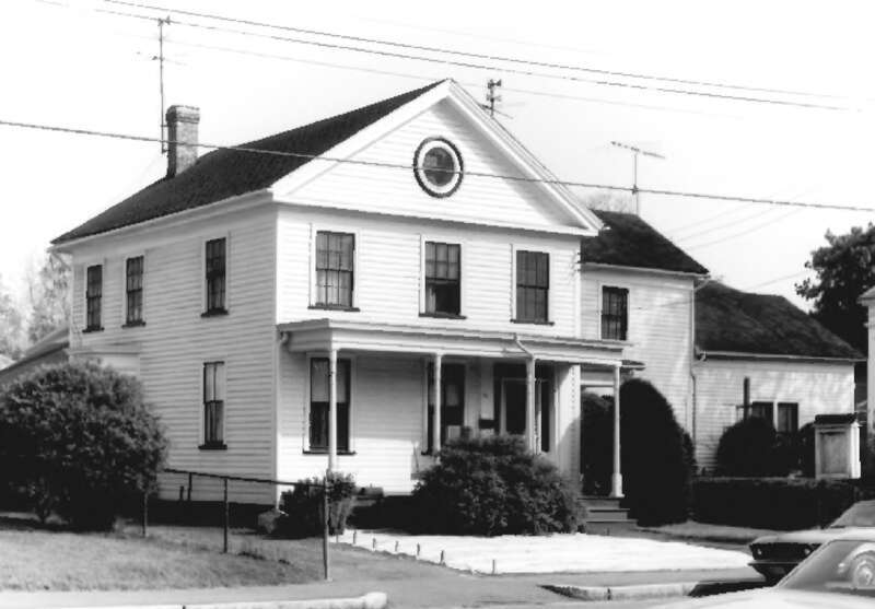 Edward Bellamy House, Chicopee Falls, MA.  note that original photo, found here, has a caption including "NPS Photo 1971"