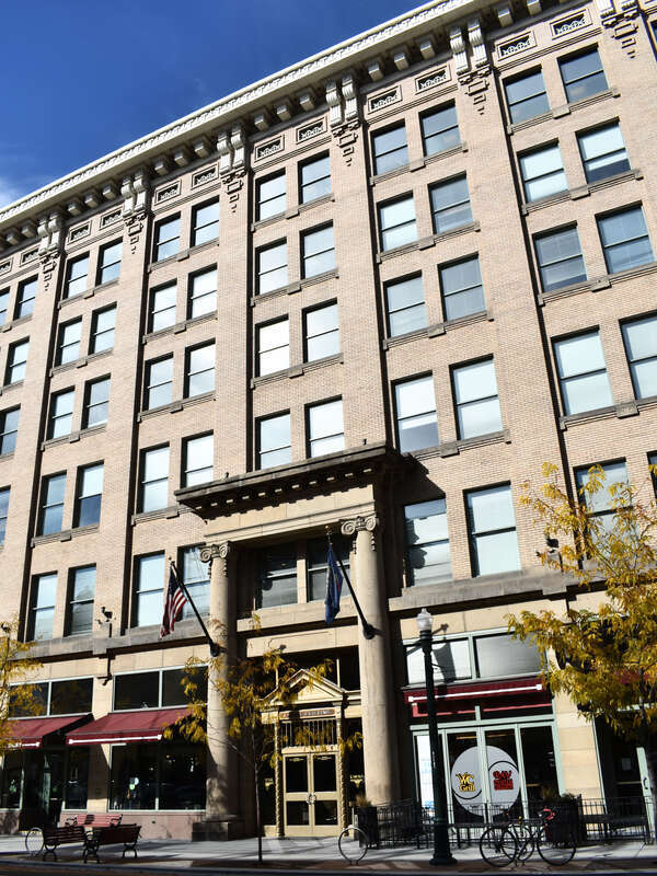 The Empire Building (1911) in Boise, Idaho, was designed by Nisbet &amp; Paradice.