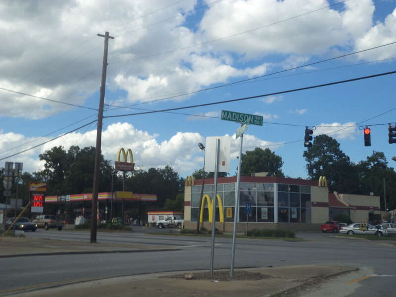 Enmark and McDonald's, 707 &amp; 715 S. Patterston St., Valdosta, Lowndes County, Georgia
