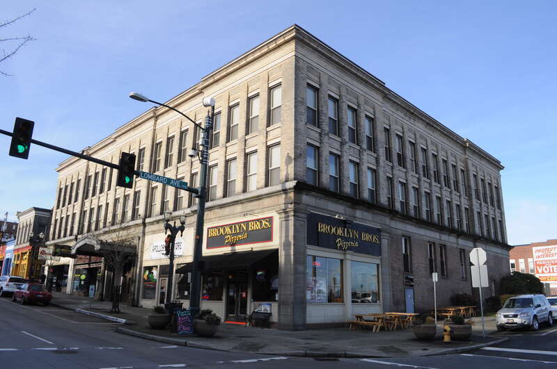 1915 Hewitt Avenue, corner of Lombard &amp; Hewitt Avenues, Everett, Washington, USA. Part of the Hewitt Avenue Historic District, which is listed on the National Register of Historic Places.