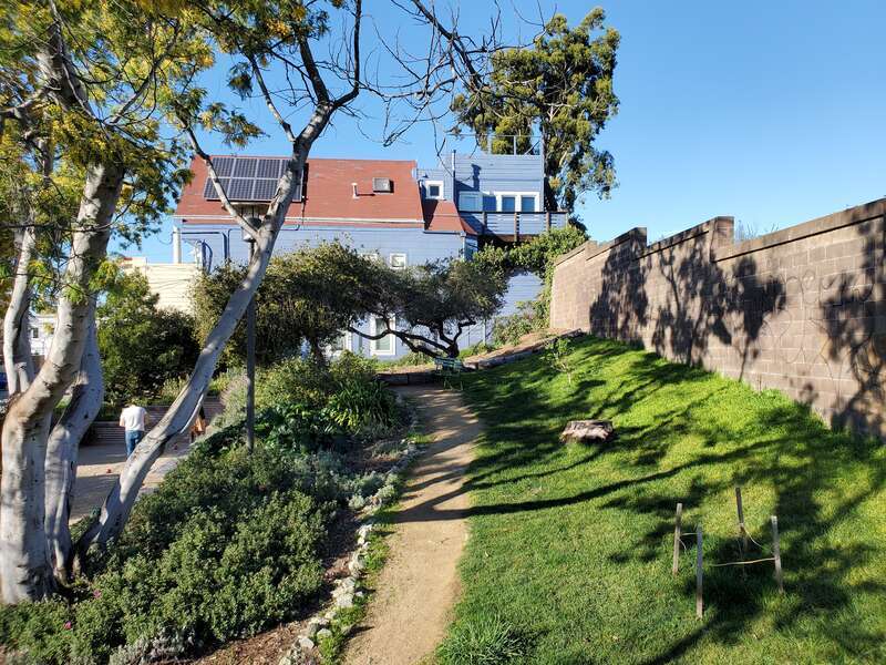 Fallen Bridge Park in February 2021
