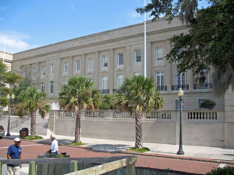 w:National Register of Historic Places listings in New Hanover County, North Carolina.

Alton Lennon Federal Building and Courthouse, North Water St. between Market and Princess St., Wilmington, NC. Photographed September 20, 2009 from the west side