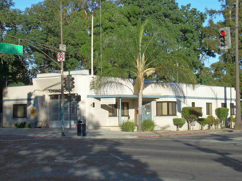 Fire Station No. 8, Santa Clara &amp; 17th Sts., San Jose, California.