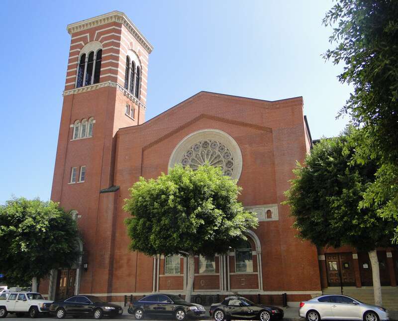 First Congregational Church, 241 Cedar Ave., Long Beach, California (Long Beach Historic Landmark 16.52.010)





This is an image of a place or building that is listed on the National Register of Historic Places in the United States of America. Its