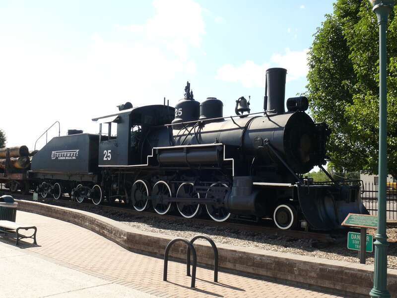The Two Spot Logging Train in Flagstaff (Arizona, USA).