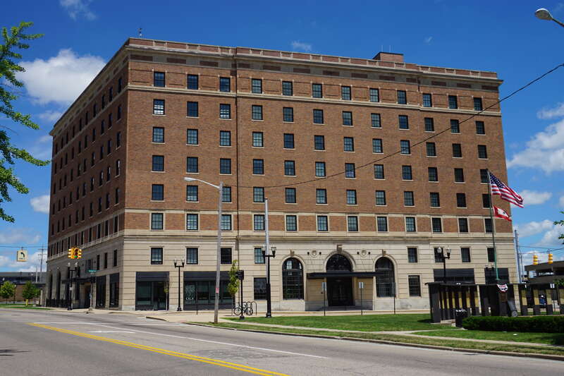 The Durant (the former Hotel Durant) in Flint, Michigan (United States).